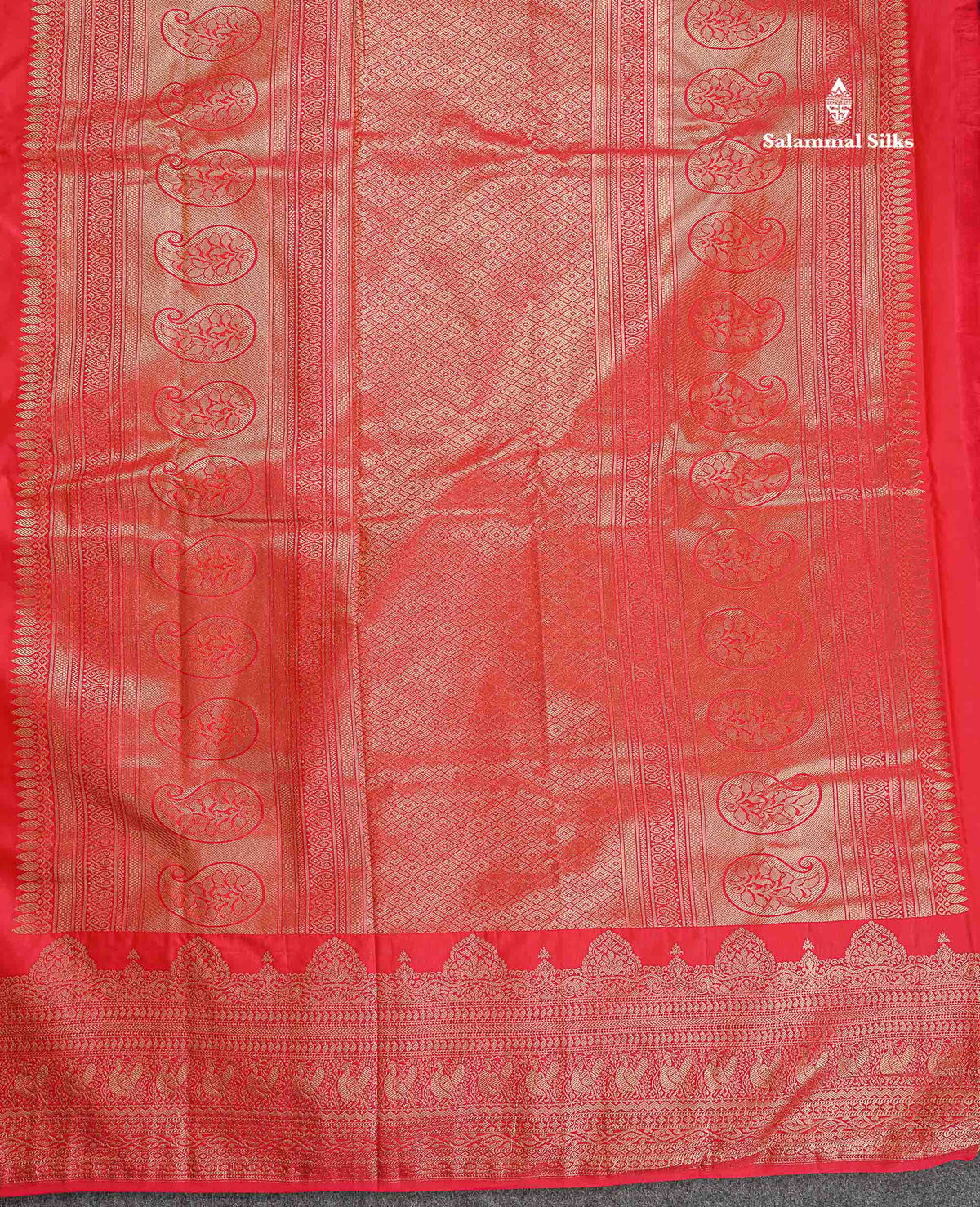 Semi Silk Saree - Dual Tone Navy Blue Colour Body Zari Butta With Traditional Turning Border