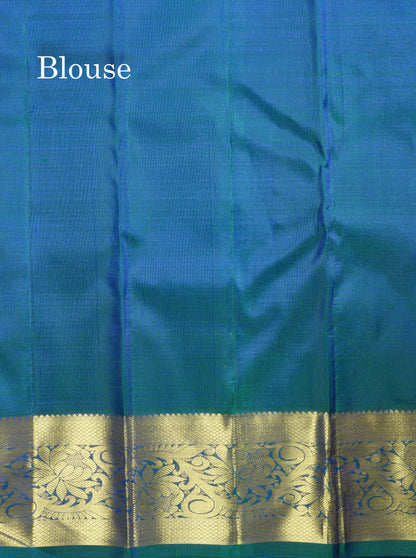 Beautiful Maroon Meenakari Work Bridal Pure Kanjivaram Silk Saree With Traditional Border