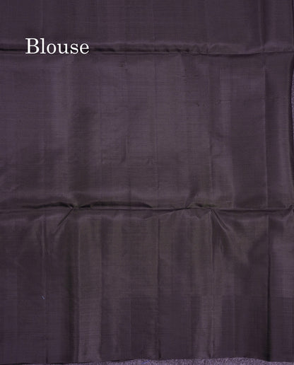 Beautiful Bottle Green PureMix Kanjivaram Soft Silk Saree With Contrast Black Fancy Border