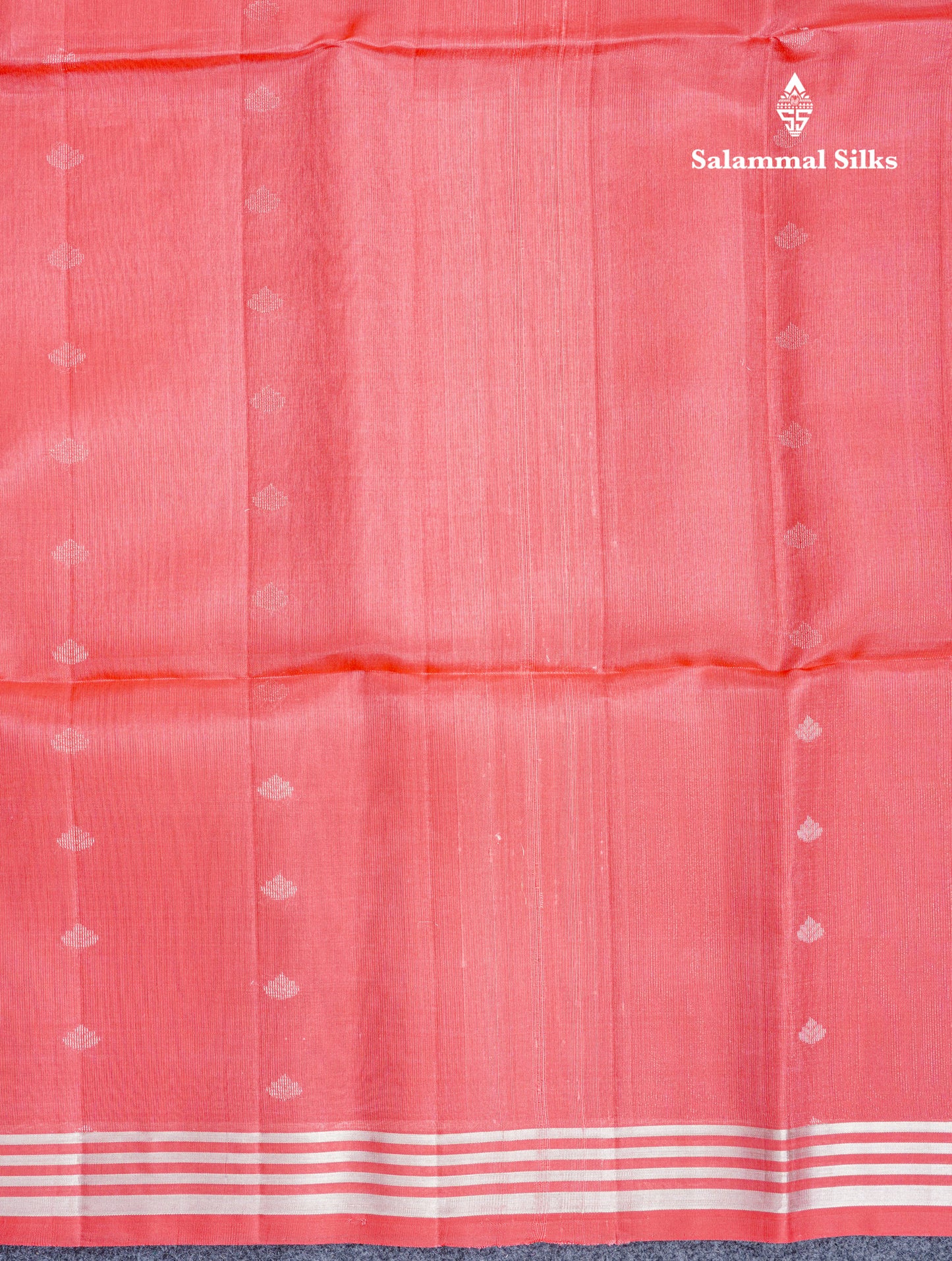 Light Pink Pure Kanjivaram Soft Silk Saree With Silver Zari Border
