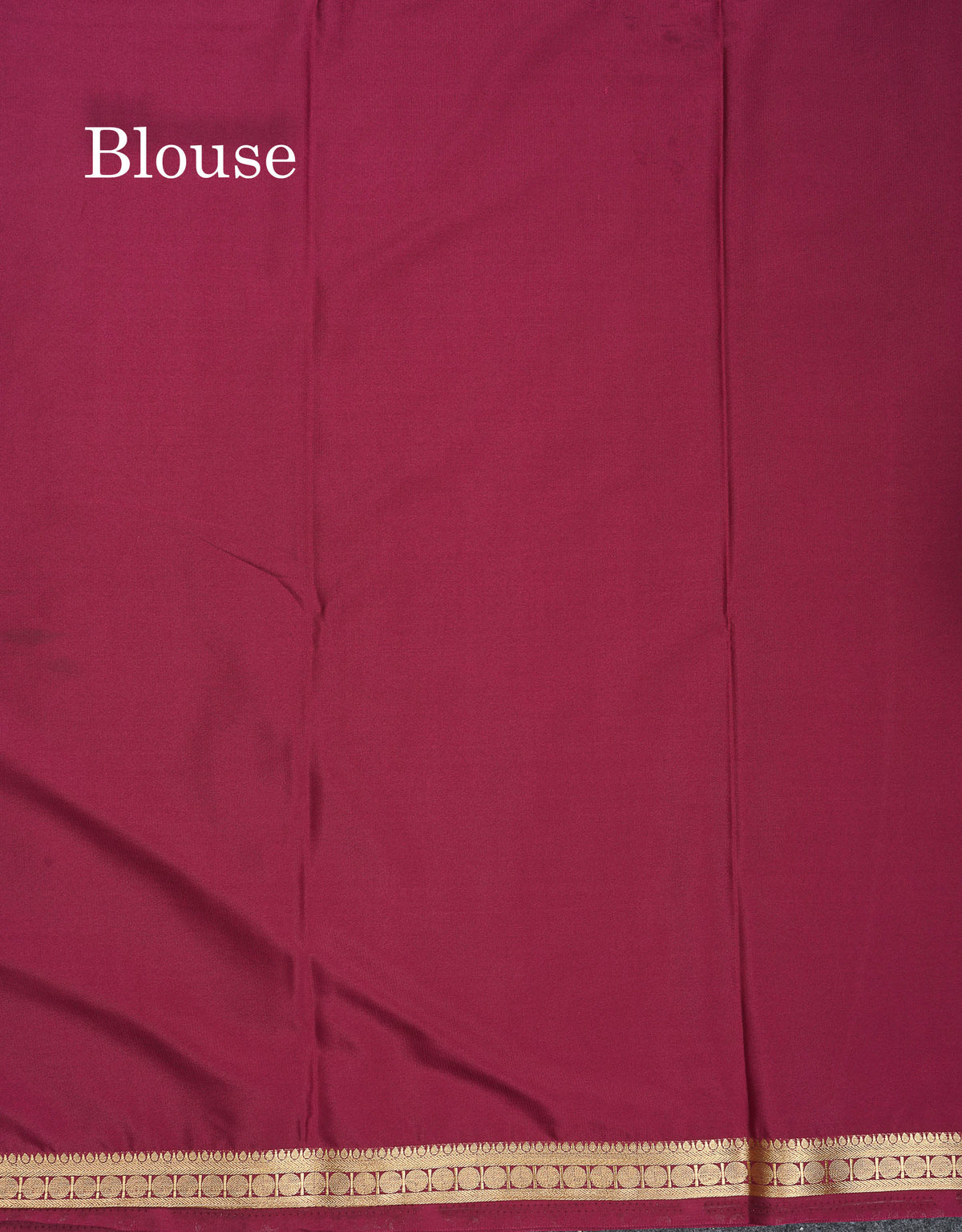 Semi Mysore Silk Saree - Light Pink Colour Body Plain With Small Border
