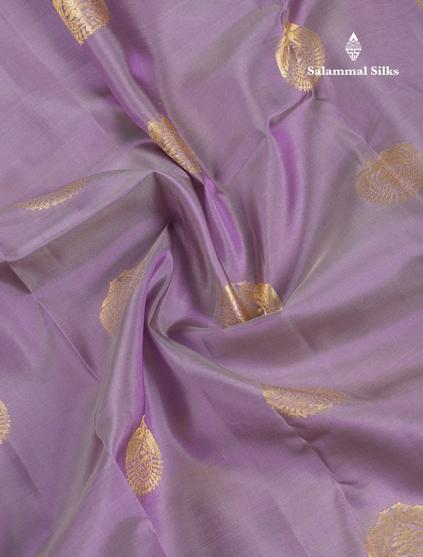 Beautiful Light Violet Puremix Silk Saree With Contrast Violet Traditional  Border
