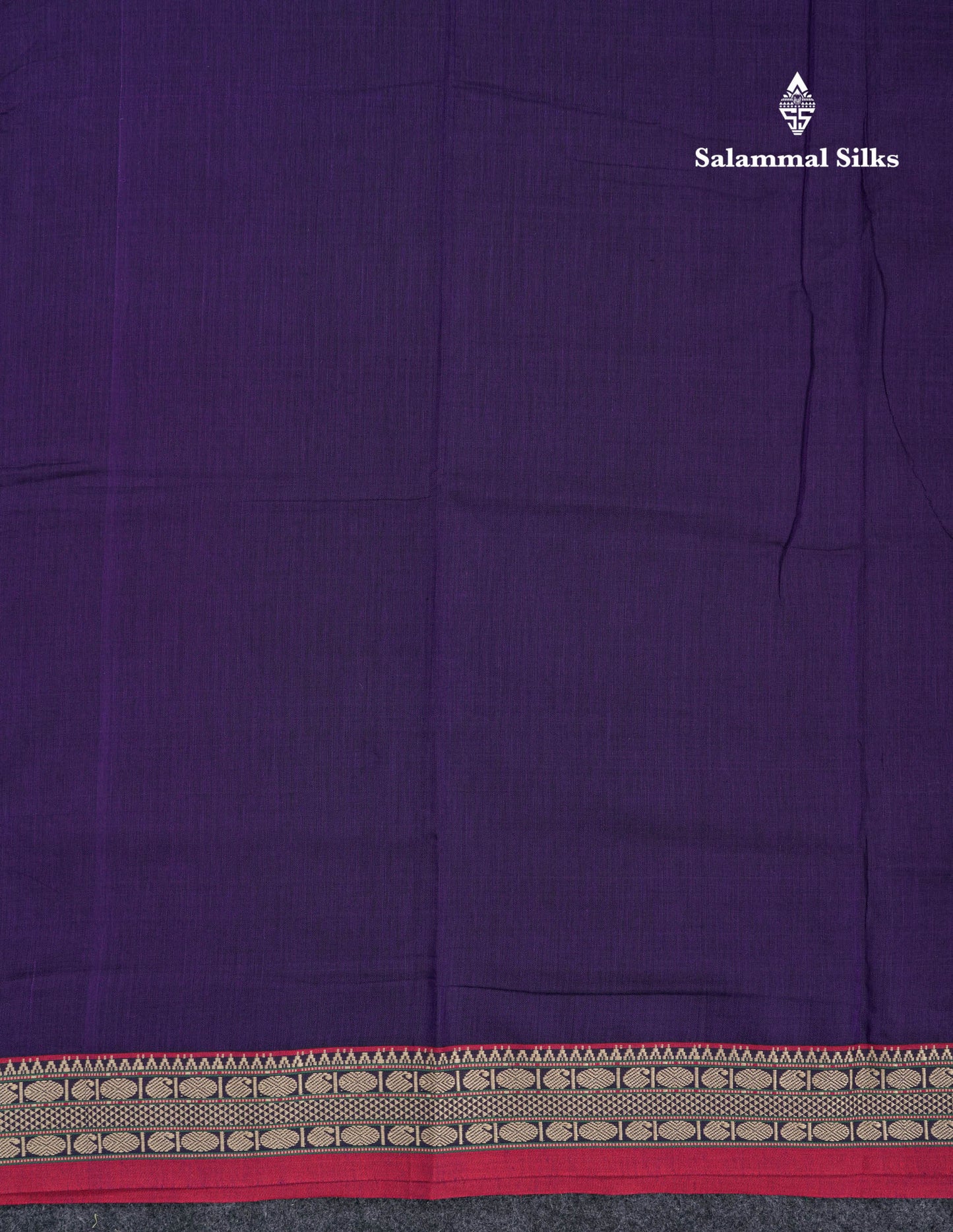 Beautiful Dark Maroon Plain Pure Cotton Saree With Contrast Maroon Traditional Border