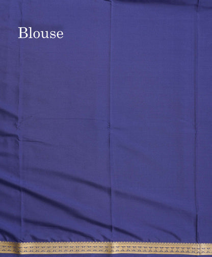 Semi Mysore Silk Saree - Light Pink Colour Body Plain With Small Border