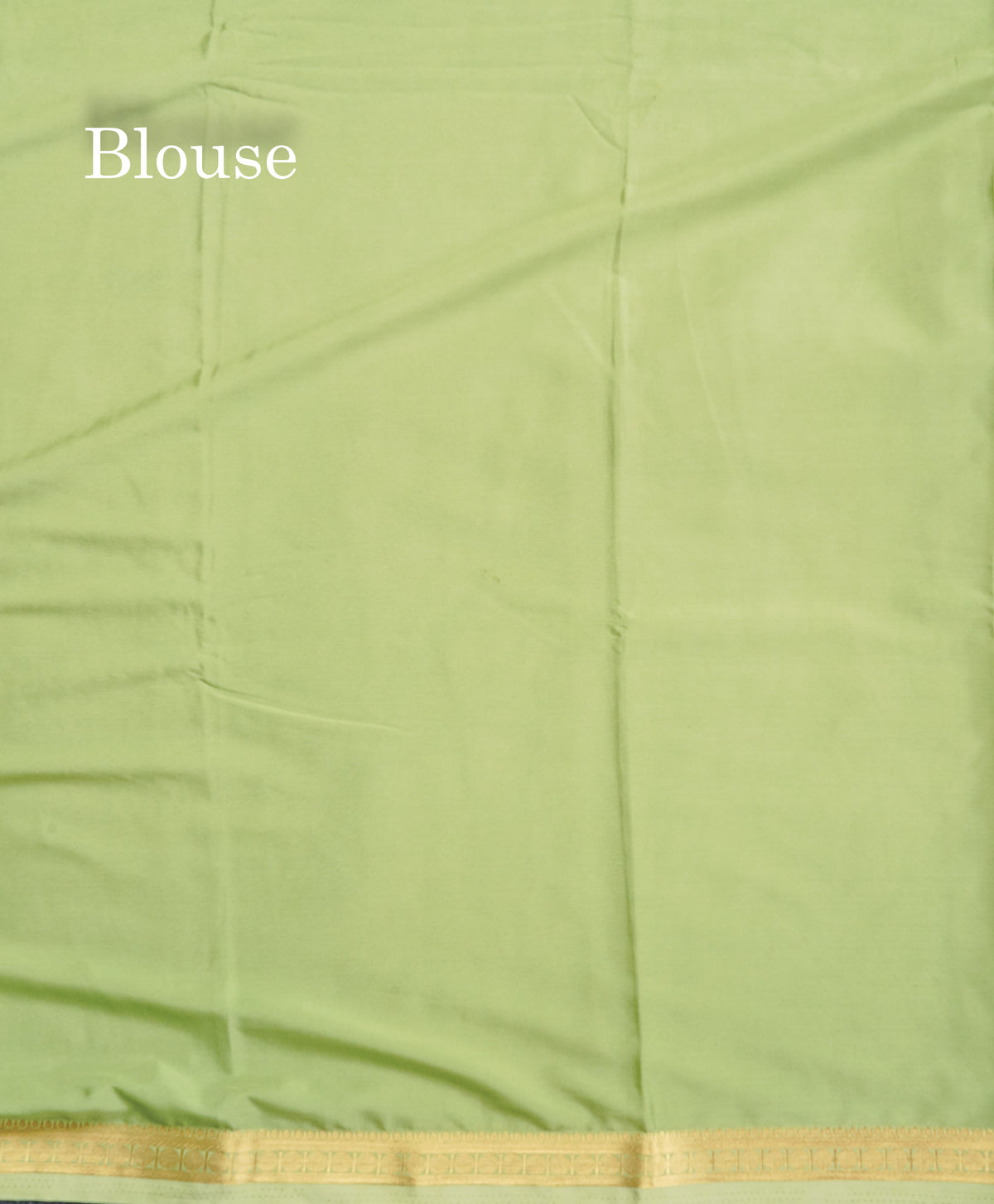 Semi Mysore Silk Saree - Light Pink Colour Body Plain With Small Border