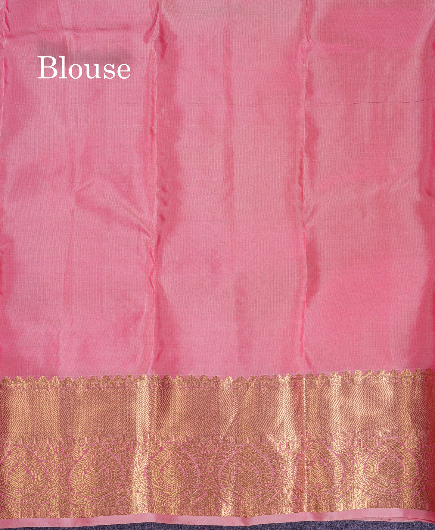 Beautiful Peach Puremix Silk Saree With Contrast Dual Tone Peacock Blue Blouse