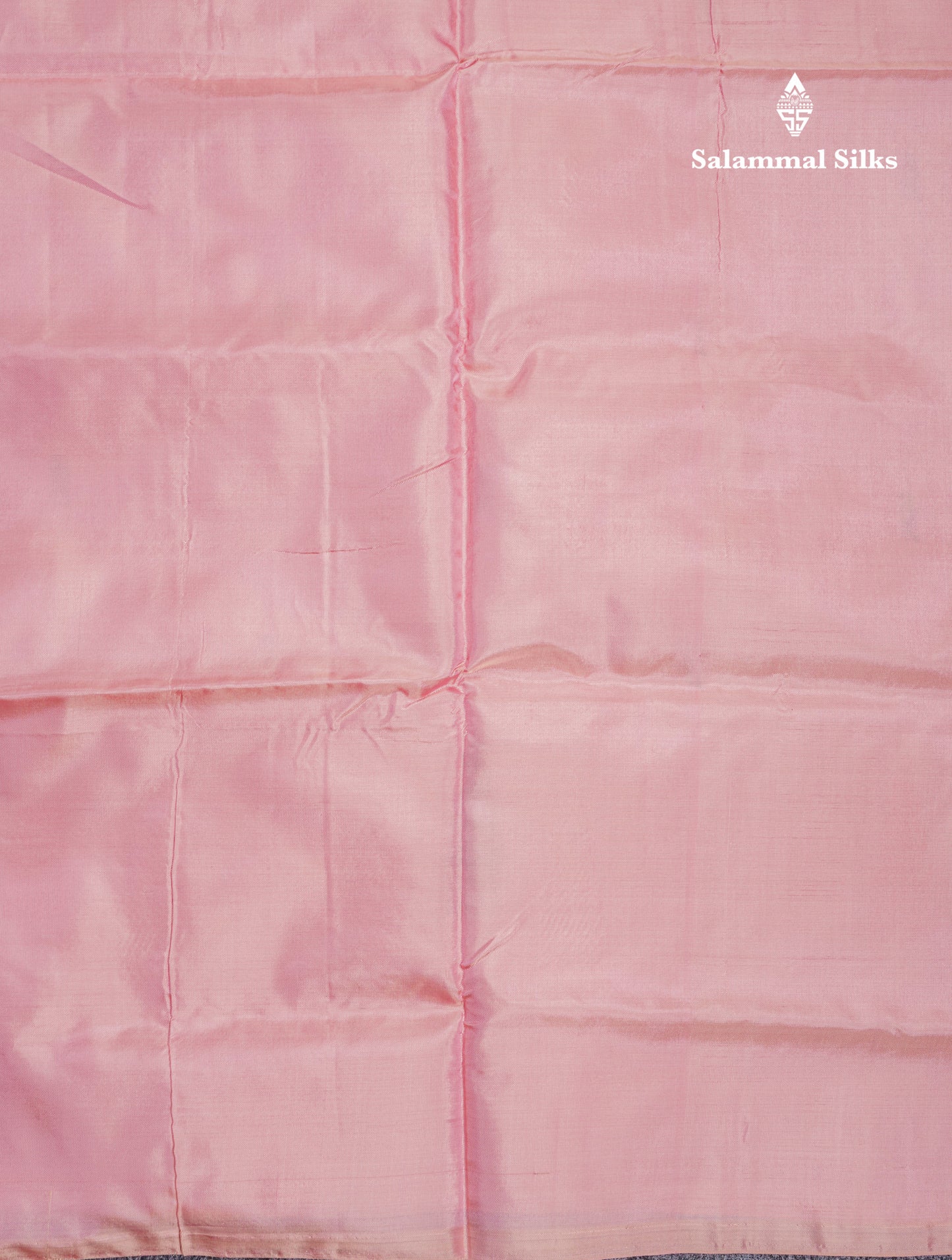 Light Ramar Blue Thread work Buttas Banana Pinth Saree (Vaazhainaar Pattu) With Contrast Baby Pink Blouse