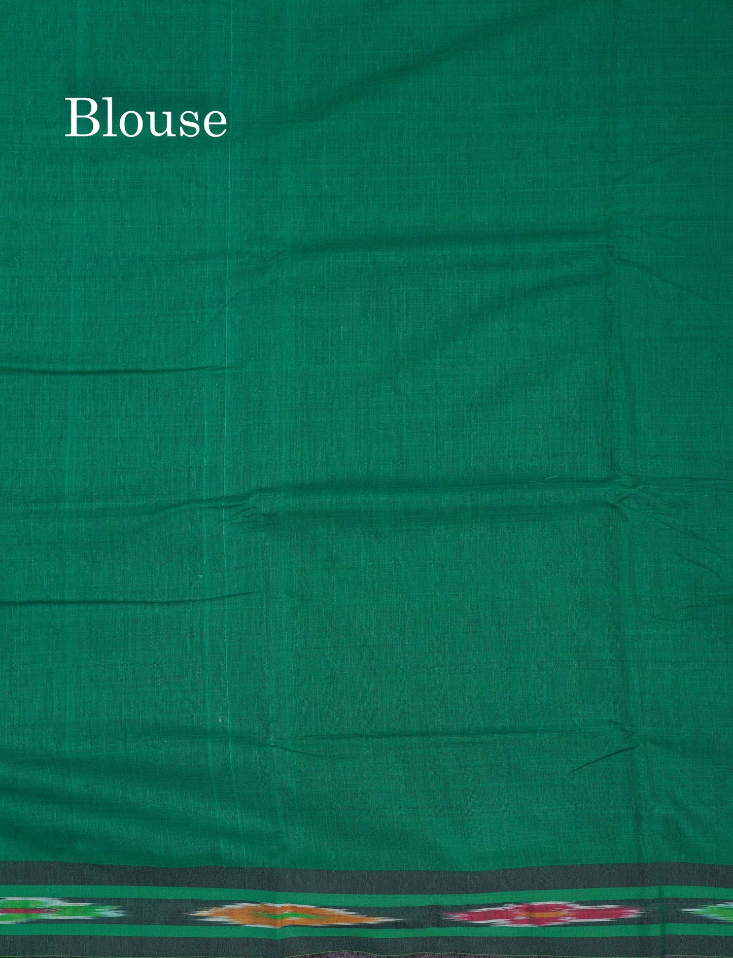 Beautiful Violet Plain Pure Cotton Saree With Ikkat Design Small Border