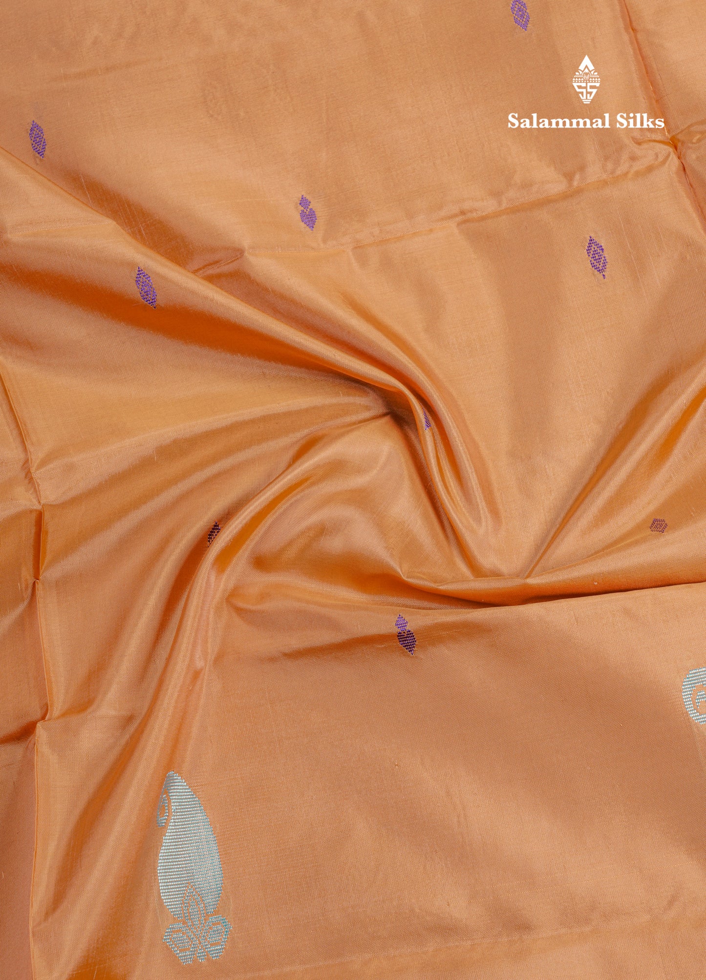 Mustard Yellow Thread work Buttas Banana Pinth Saree (Vaazhainaar Pattu) With Contrast Olive Maroon Blouse