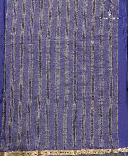 Semi Mysore Silk Saree - Light Pink Colour Body Plain With Small Border