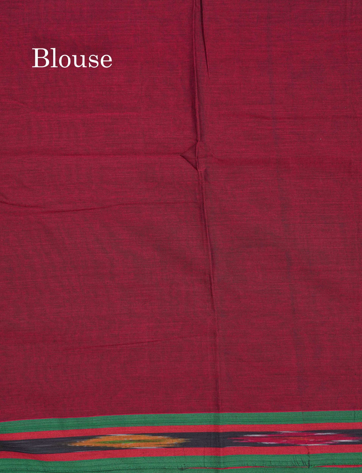 Beautiful Violet Plain Pure Cotton Saree With Ikkat Design Small Border