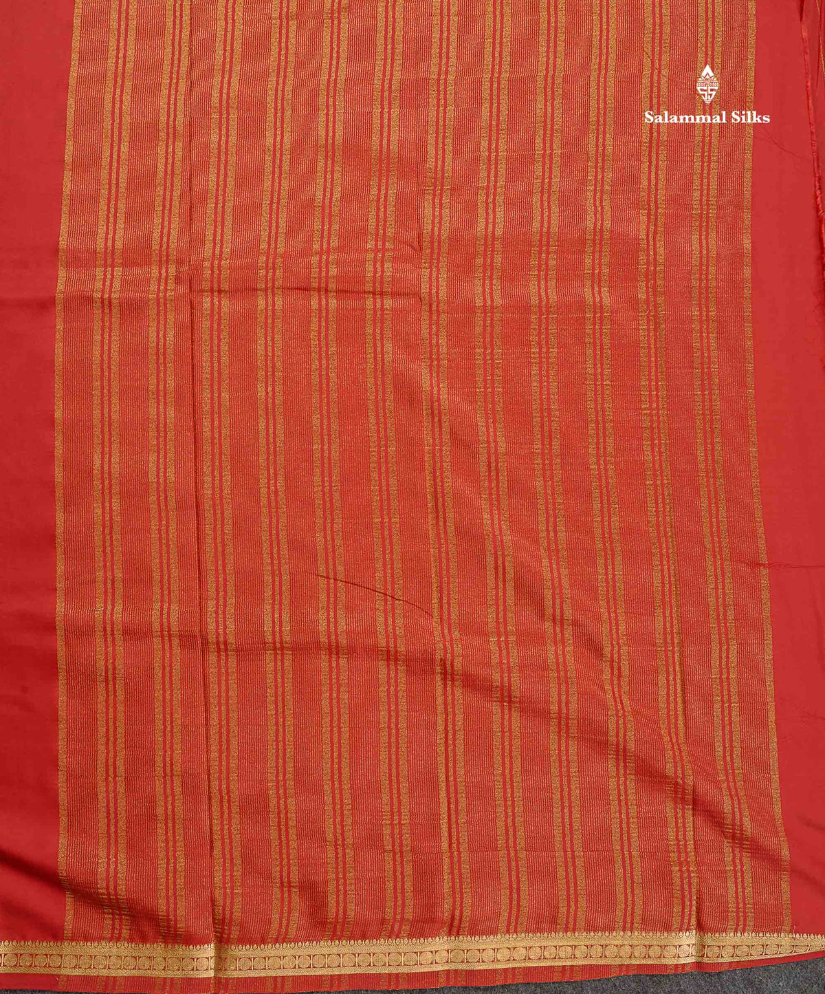 Semi Mysore Silk Saree - Light Pink Colour Body Plain With Small Border