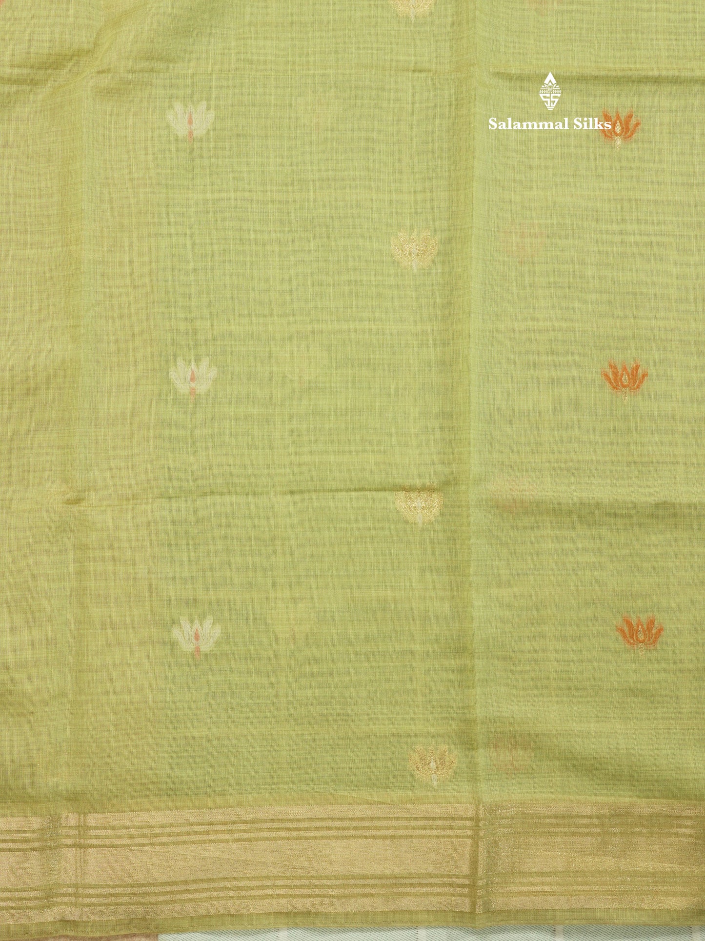 Lavender Colour Meenakari Work Muga Cotton Saree With Contrast Purple Blouse