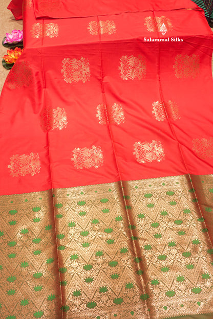Maroon Colour Semi Soft Silk Saree With Emboss Blouse