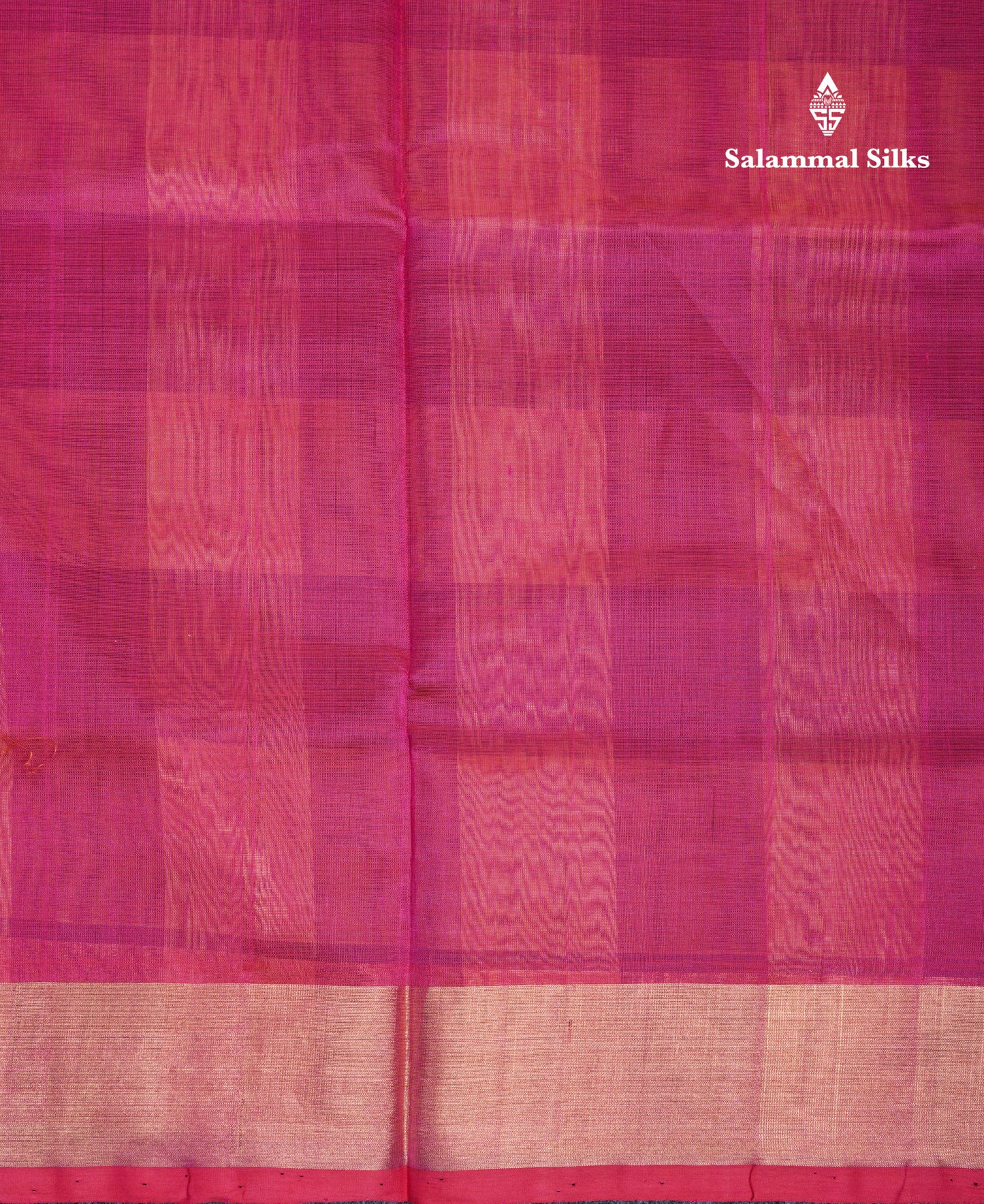 Beautiful Paalum Pazham Checks Handloom Pure Silk Cotton Saree With Tissue Border