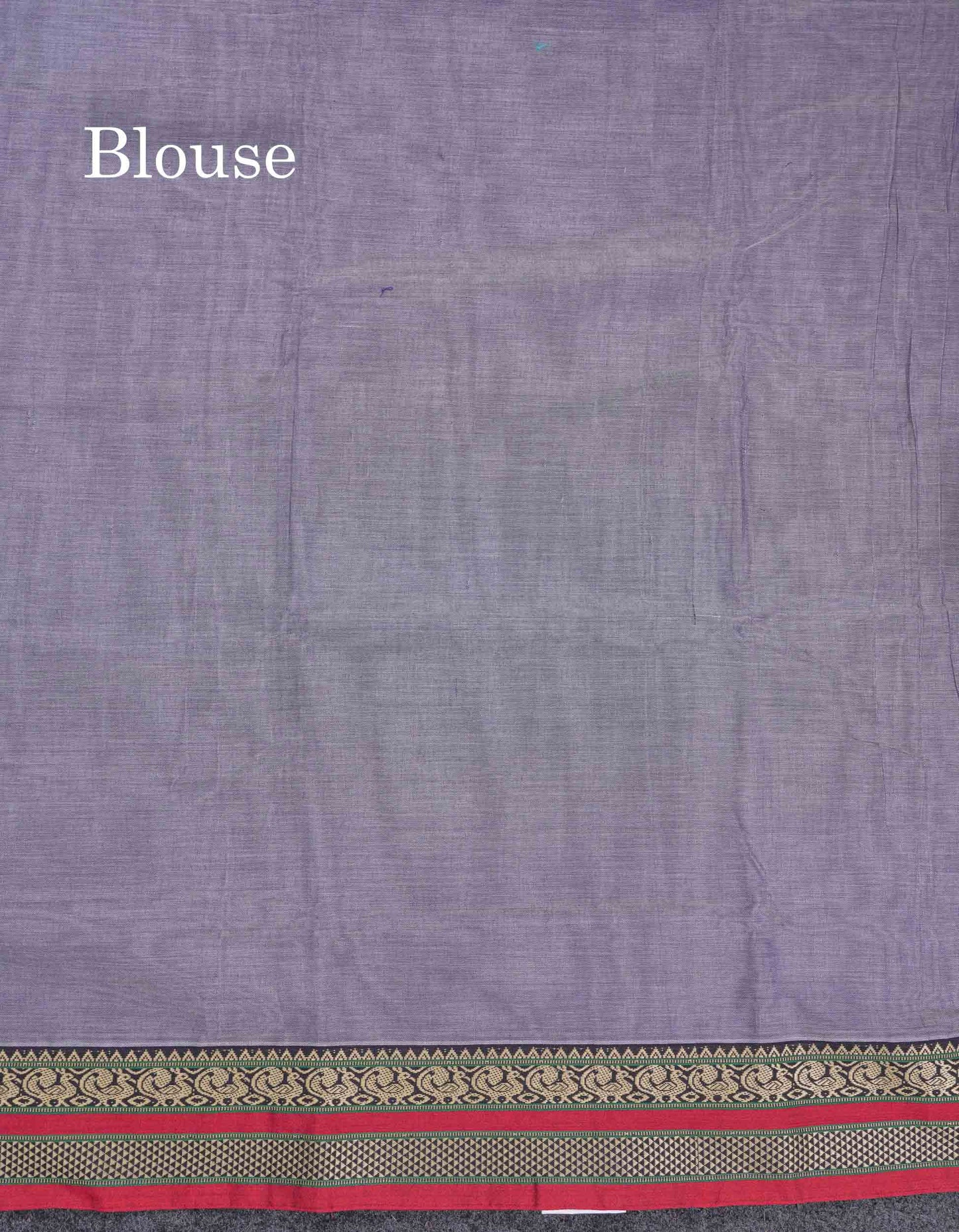 Beautiful Light Chocolate Plain Pure Cotton Saree With Traditional Border