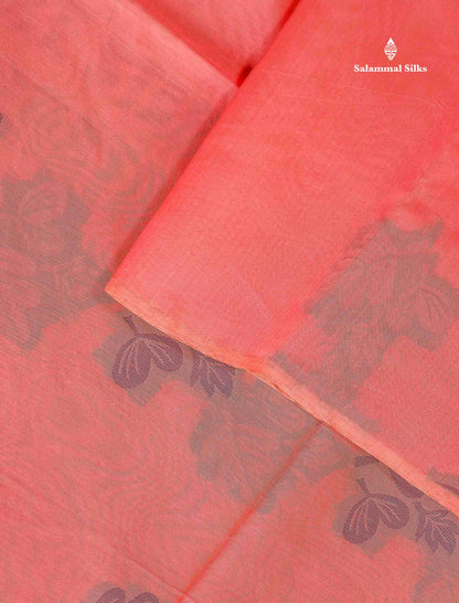 Cora Cotton Saree - Yellow Colour Body Thread Butta With Blouse