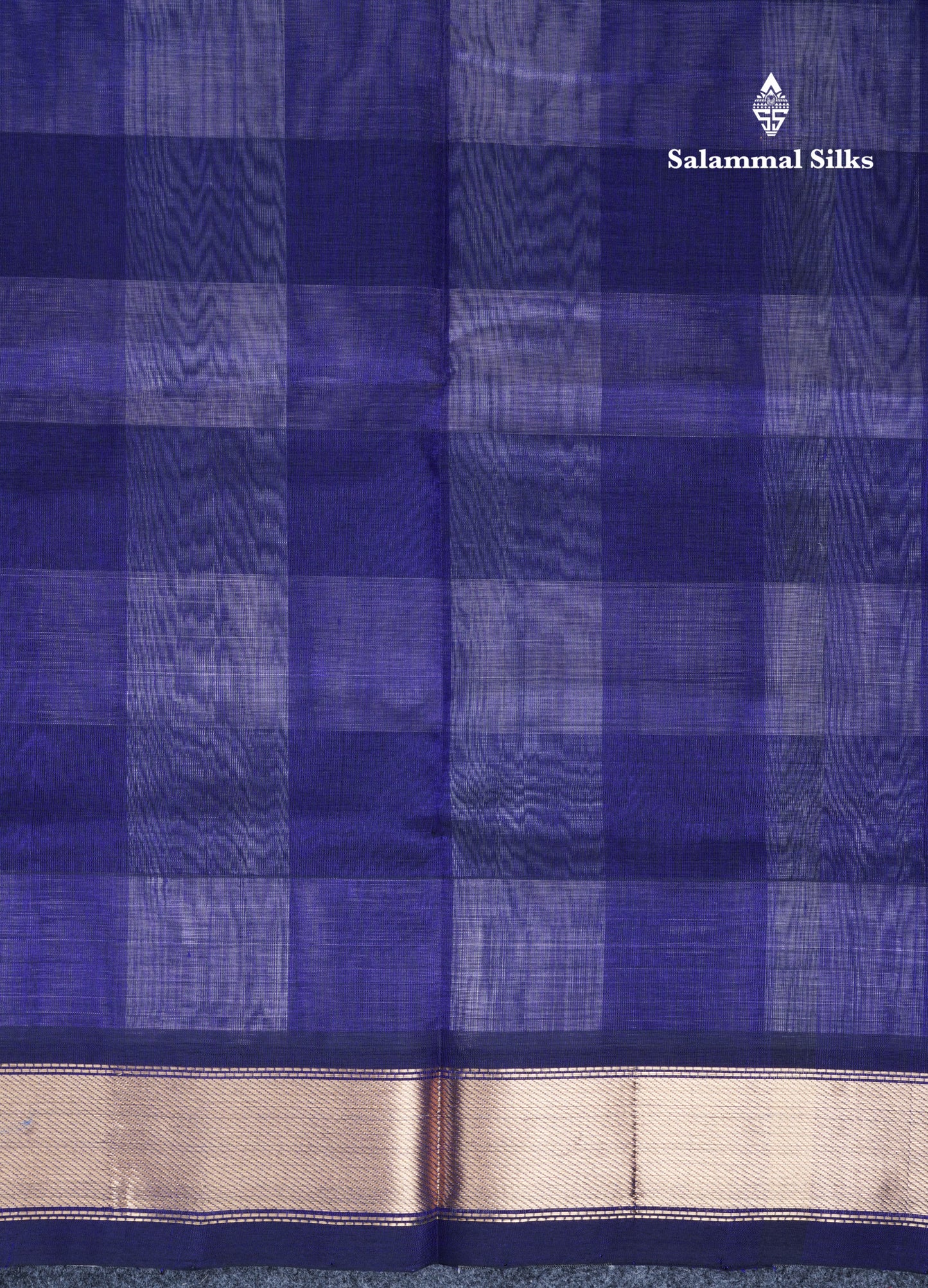 Beautiful Paalum Pazham Checks Handloom Pure Silk Cotton Saree With Gold Zari Border