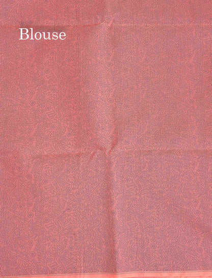 Cora Cotton Saree - Yellow Colour Body Thread Butta With Blouse