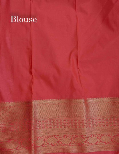 Semi Silk Saree - Beige Colour Body With Contrast Dual Tone Maroon Evening Morning Border