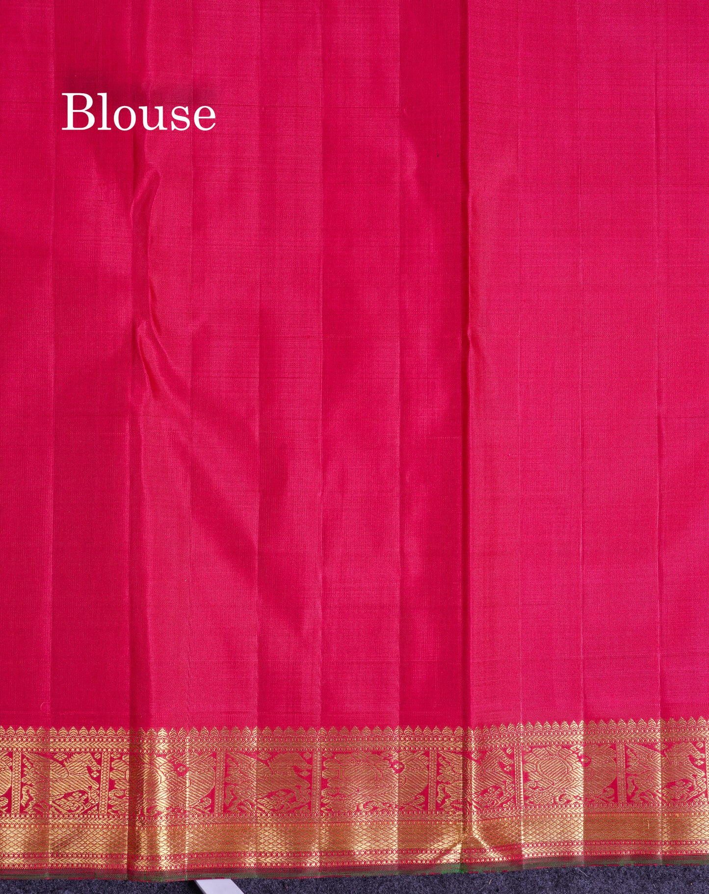 Korvai Beautiful Sandal Zari Checks With Butta Pure Kanjivaram Silk Saree With Contrast Maroon Traditional Medium Border