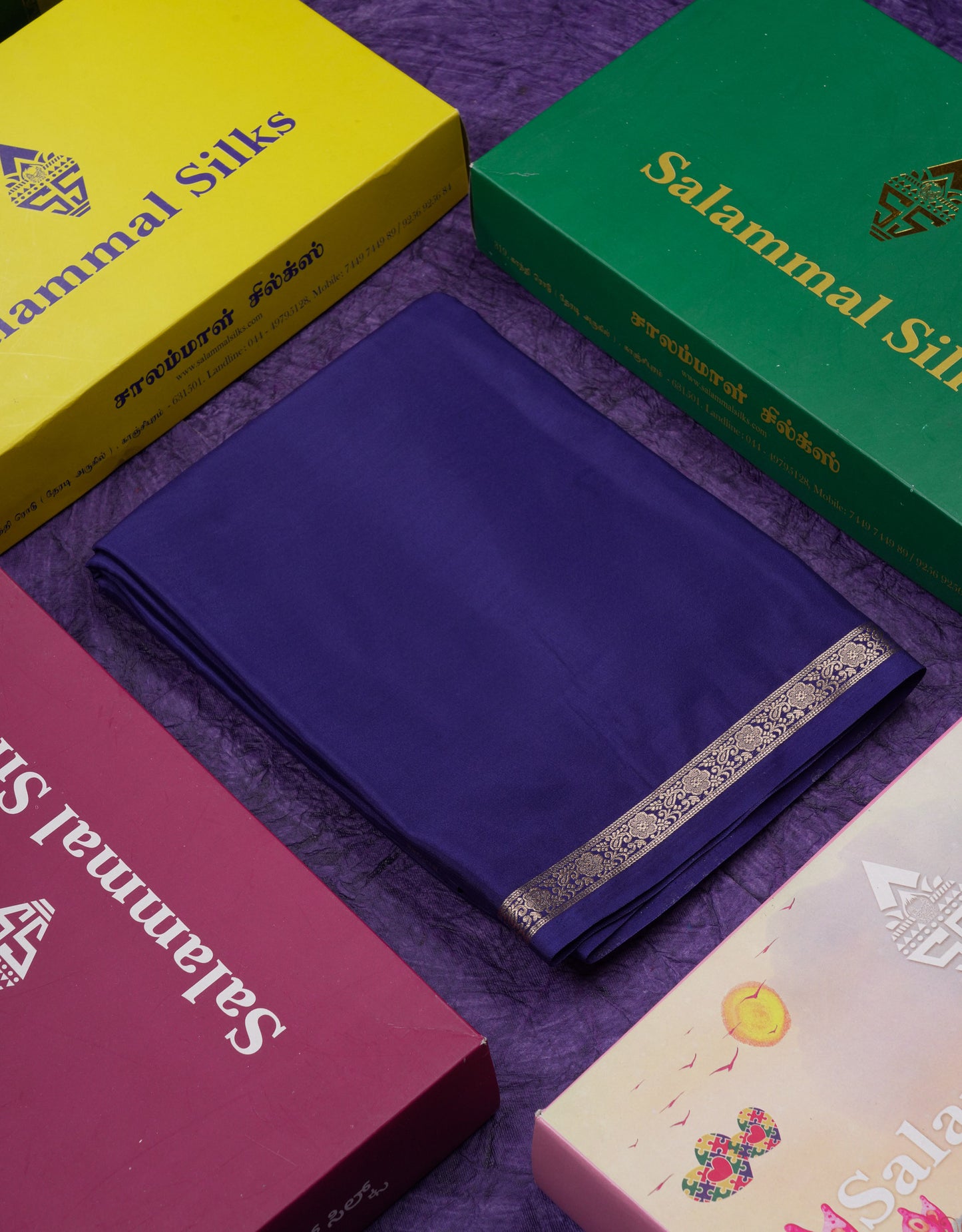 Beautiful Half White Plain Semi Mysore Silk Saree With Small Traditional Zari Border