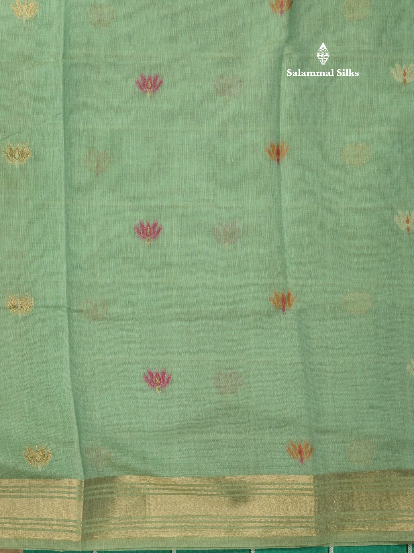 Lavender Colour Meenakari Work Muga Cotton Saree With Contrast Purple Blouse