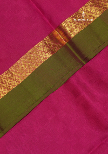 Pink Light Weight Beautiful Pure Silk Saree With Double Border