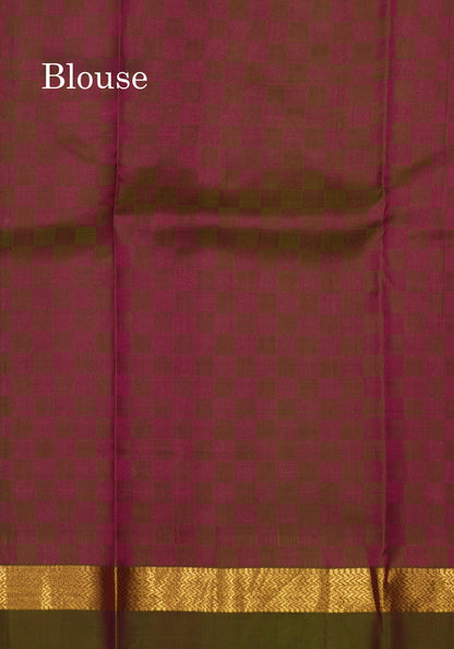 Pink Light Weight Beautiful Pure Silk Saree With Double Border