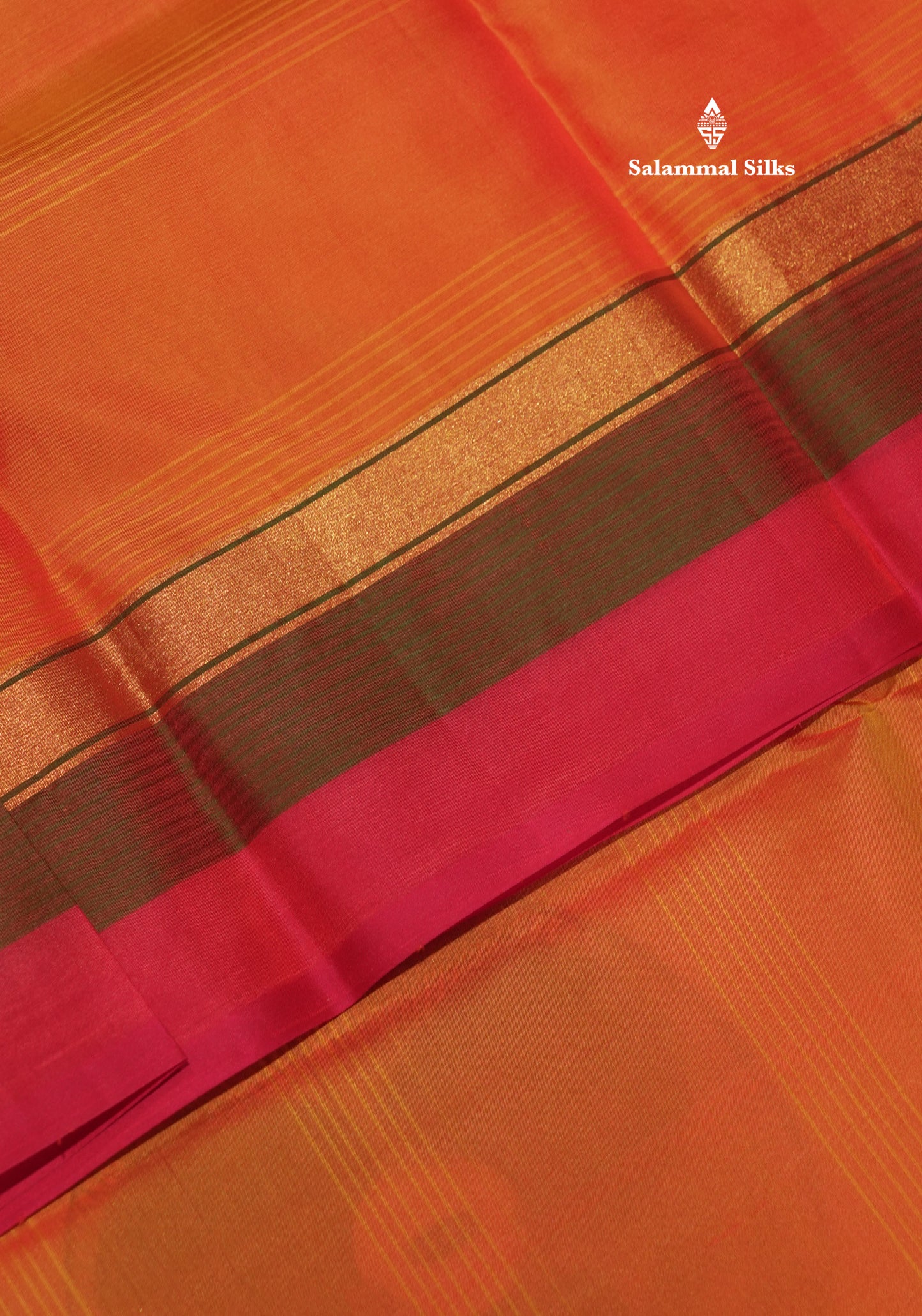 Royal Blue Light Weight Beautiful Pure Silk Saree With Three Layer Border