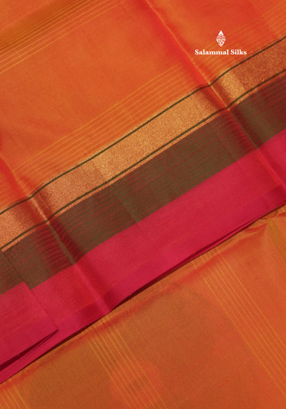Royal Blue Light Weight Beautiful Pure Silk Saree With Three Layer Border