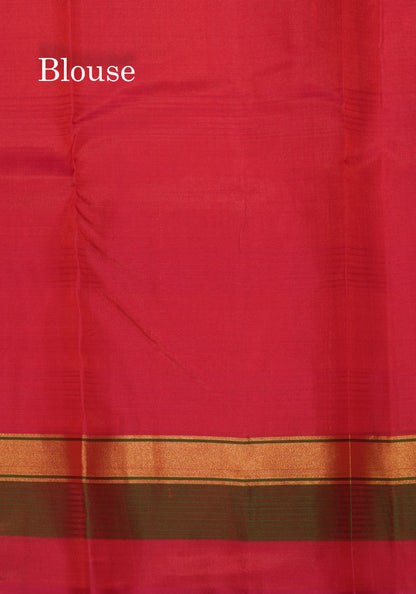 Royal Blue Light Weight Beautiful Pure Silk Saree With Three Layer Border