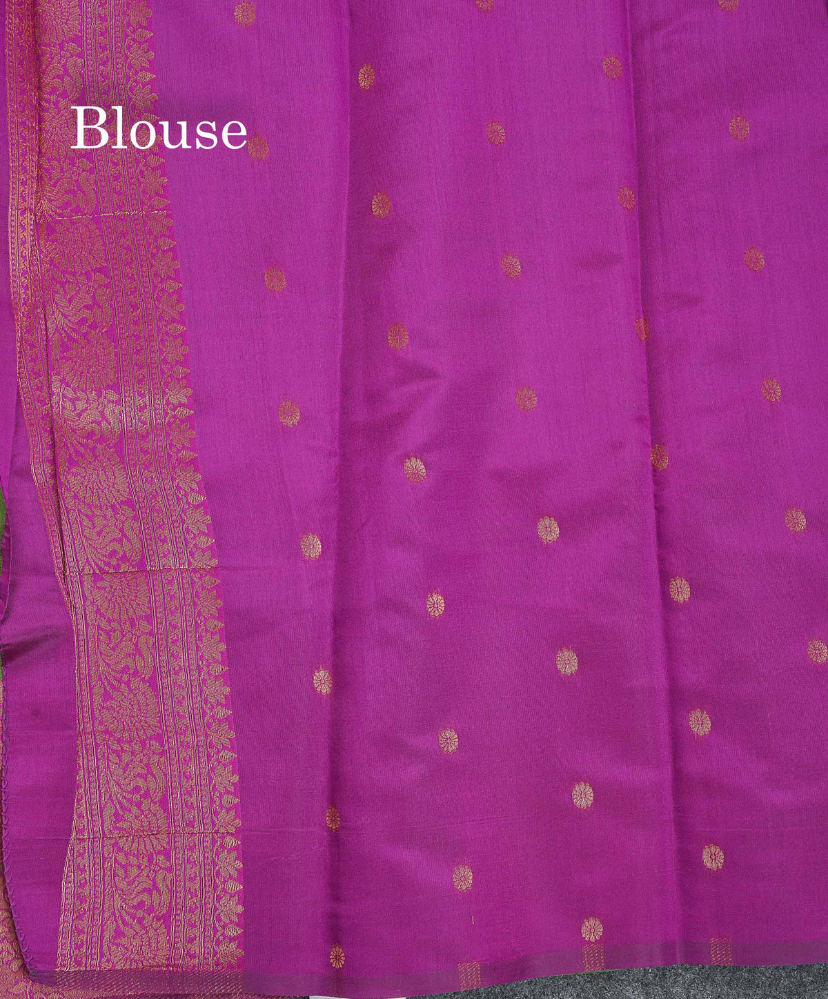 Semi Silk Saree - Olive Green Colour Body With Contrast Vadamalli Evening Morning Border