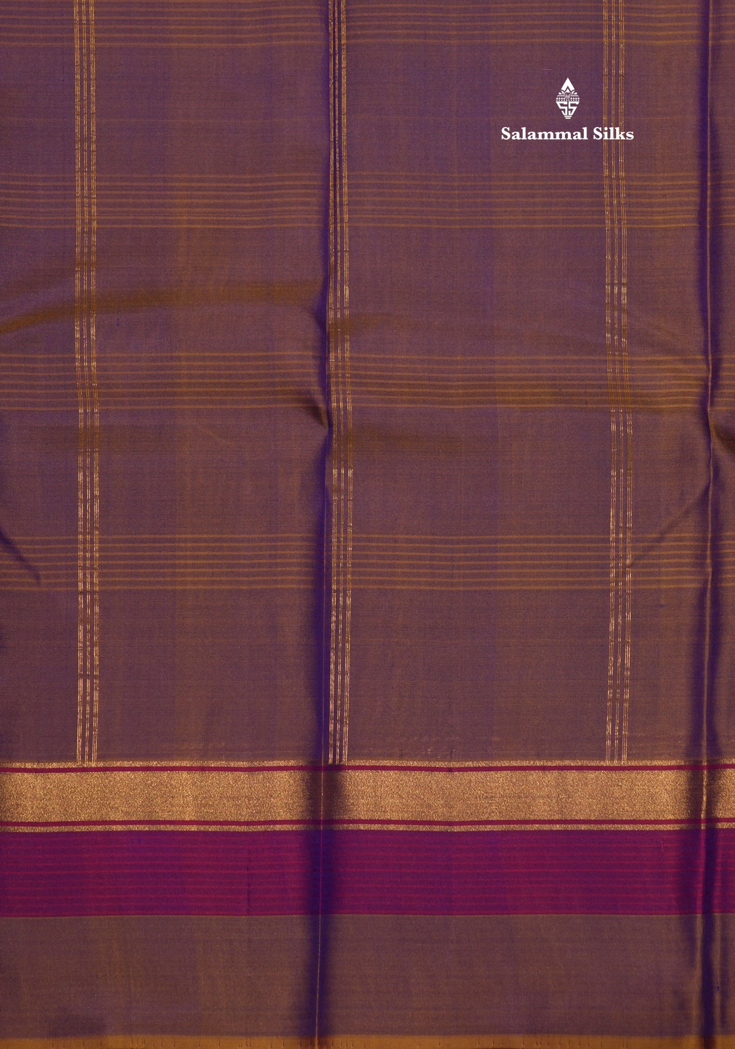Royal Blue Light Weight Beautiful Pure Silk Saree With Three Layer Border