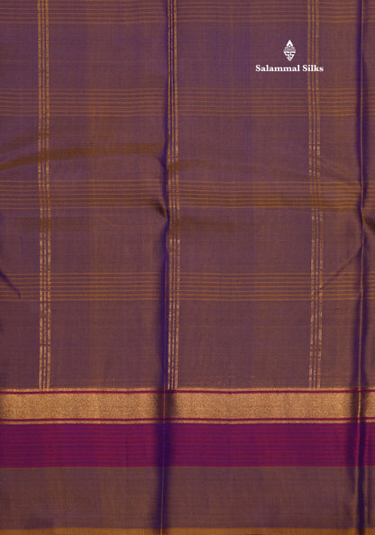 Royal Blue Light Weight Beautiful Pure Silk Saree With Three Layer Border