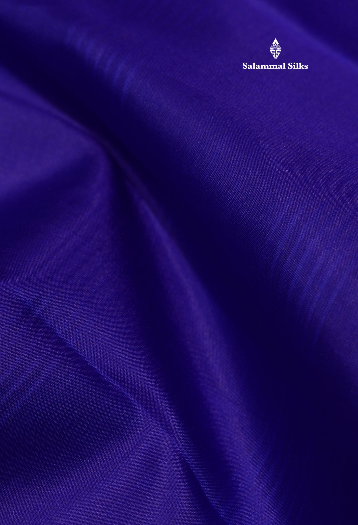 Royal Blue Light Weight Beautiful Pure Silk Saree With Three Layer Border