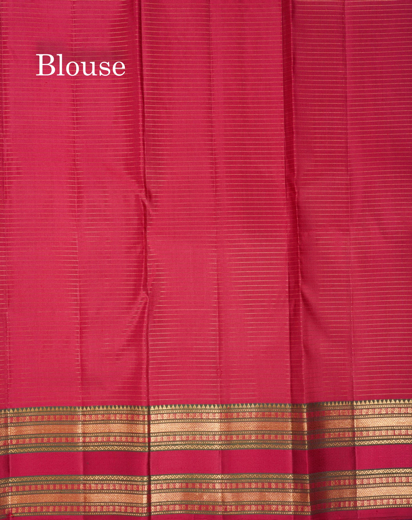 Beautiful Navy Blue Small Checks With Butta Pure Kanjivaram Silk Saree With Traditional Border