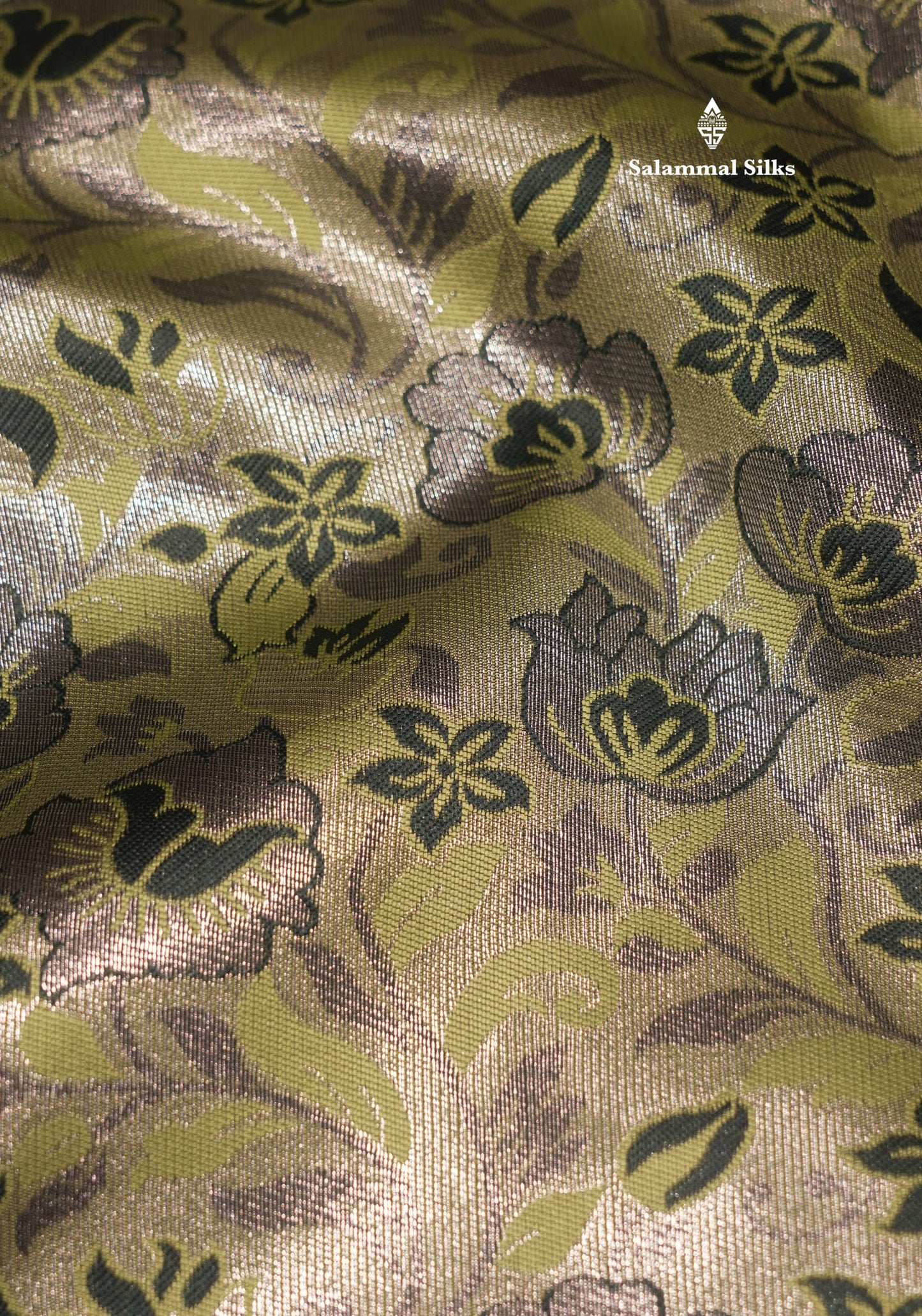 Chocolate Colour Semi Silk Saree With Contrast Navy Blue Border