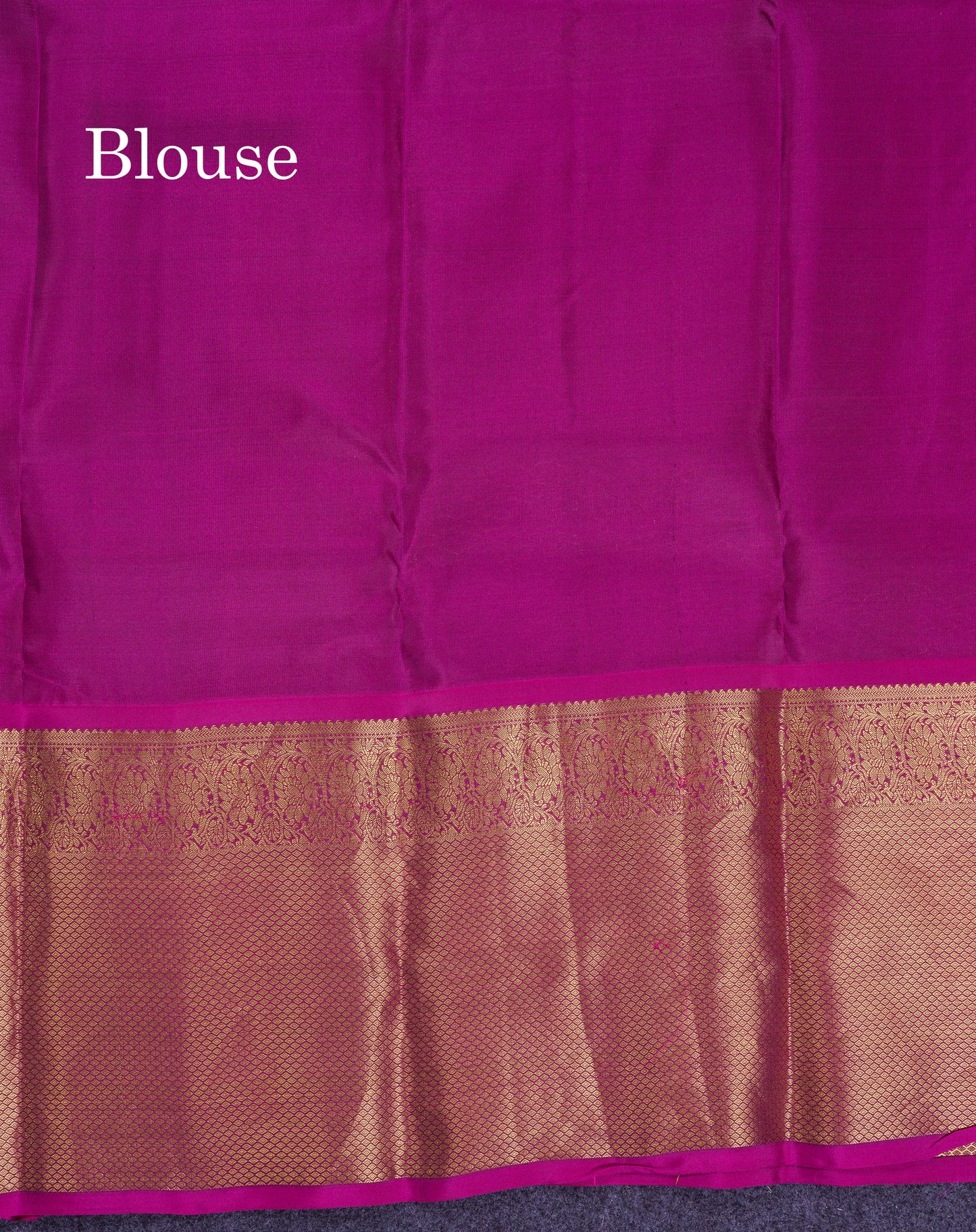 Beautiful Greenish Grey Puremix Silk Saree With Contrast Magenta Traditional Evening Morning Border
