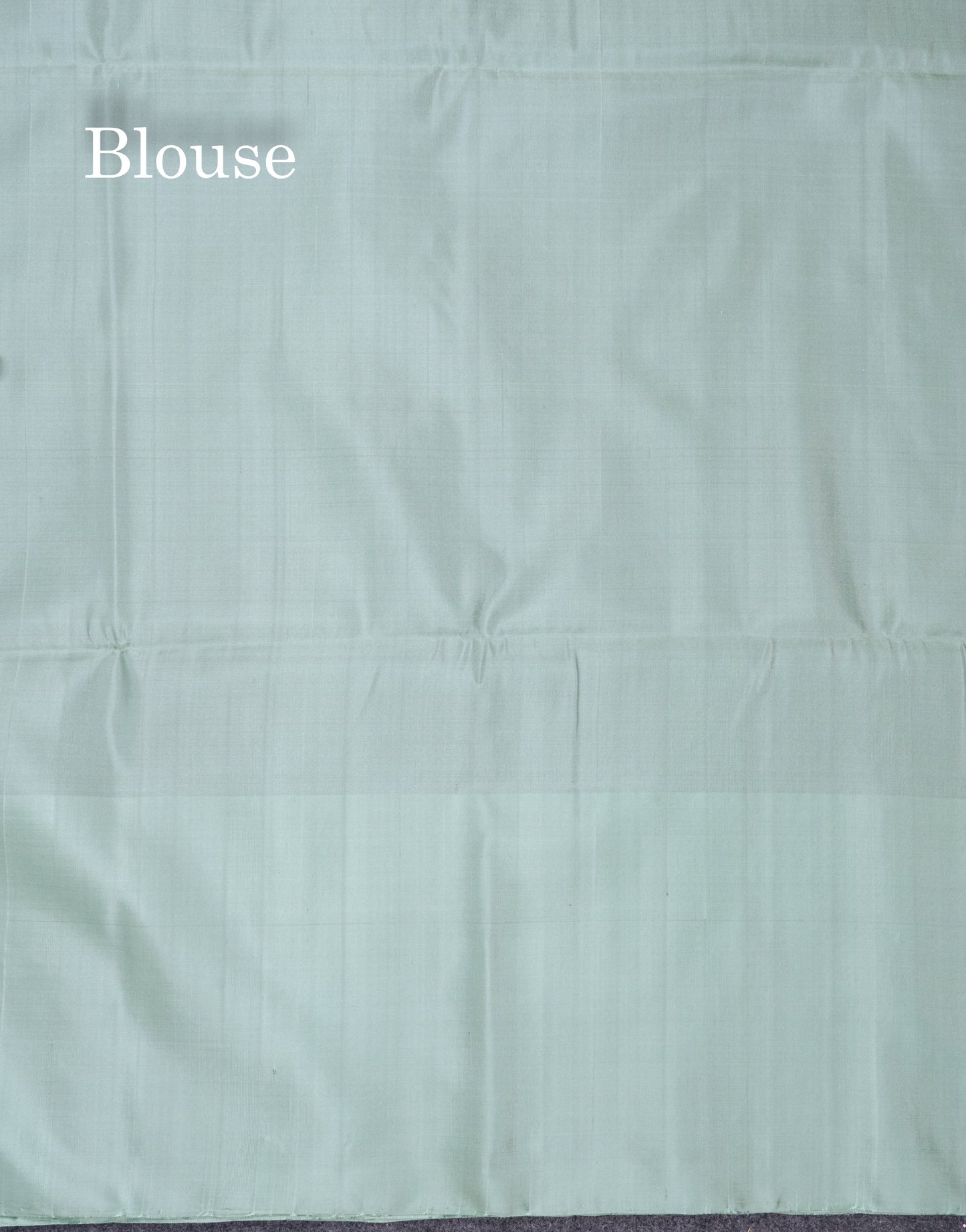 Beautiful Grey Pure Kanjivaram Soft Silk Saree With Contrast Ice Blue Border