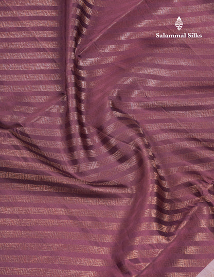 Beautiful Chocolate Brown Pure Kanjivaram Soft Silk Saree With Contrast Onion Pink Border