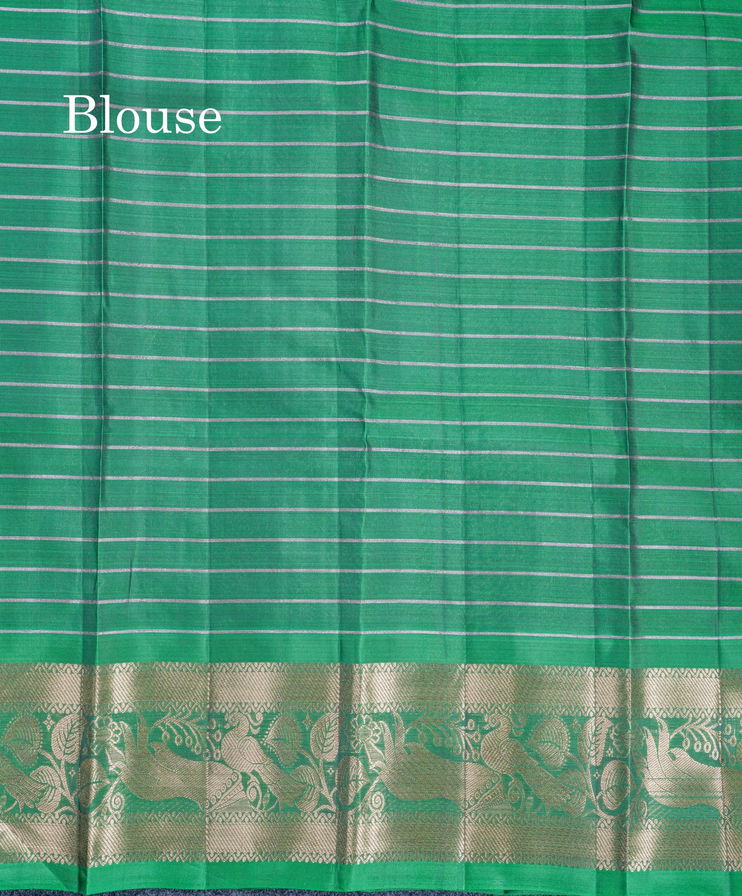 Olive Mustard Yellow Pure Silk Mix Saree With Contrast Green Border