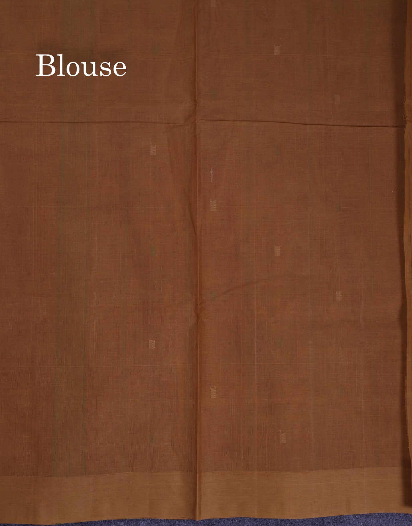 Beautiful Redish Maroon Pure Cotton Saree With Contrast Brown Border