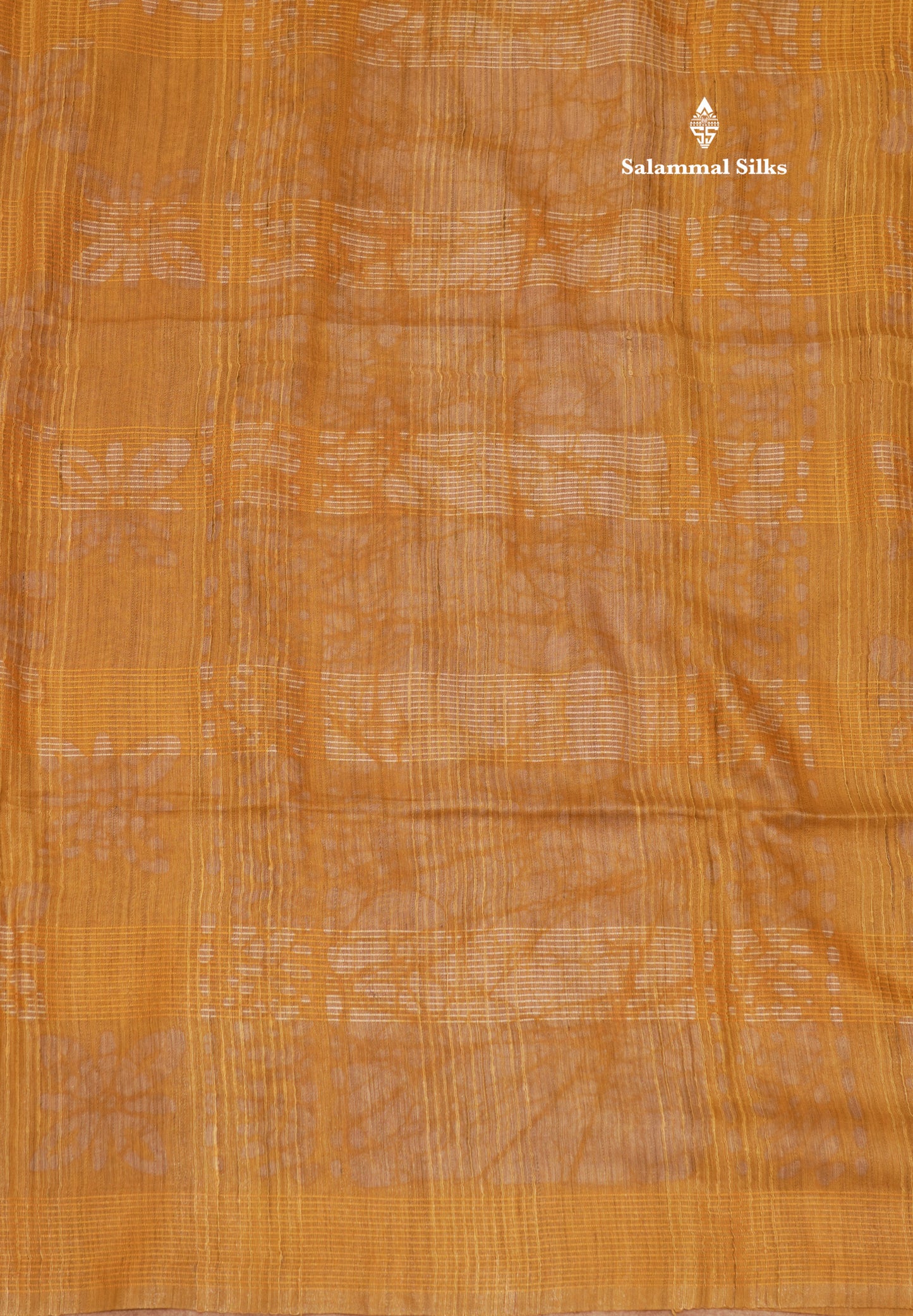 Brown Colour  Printed Pure Cotton With Mustard Yellow Blouse
