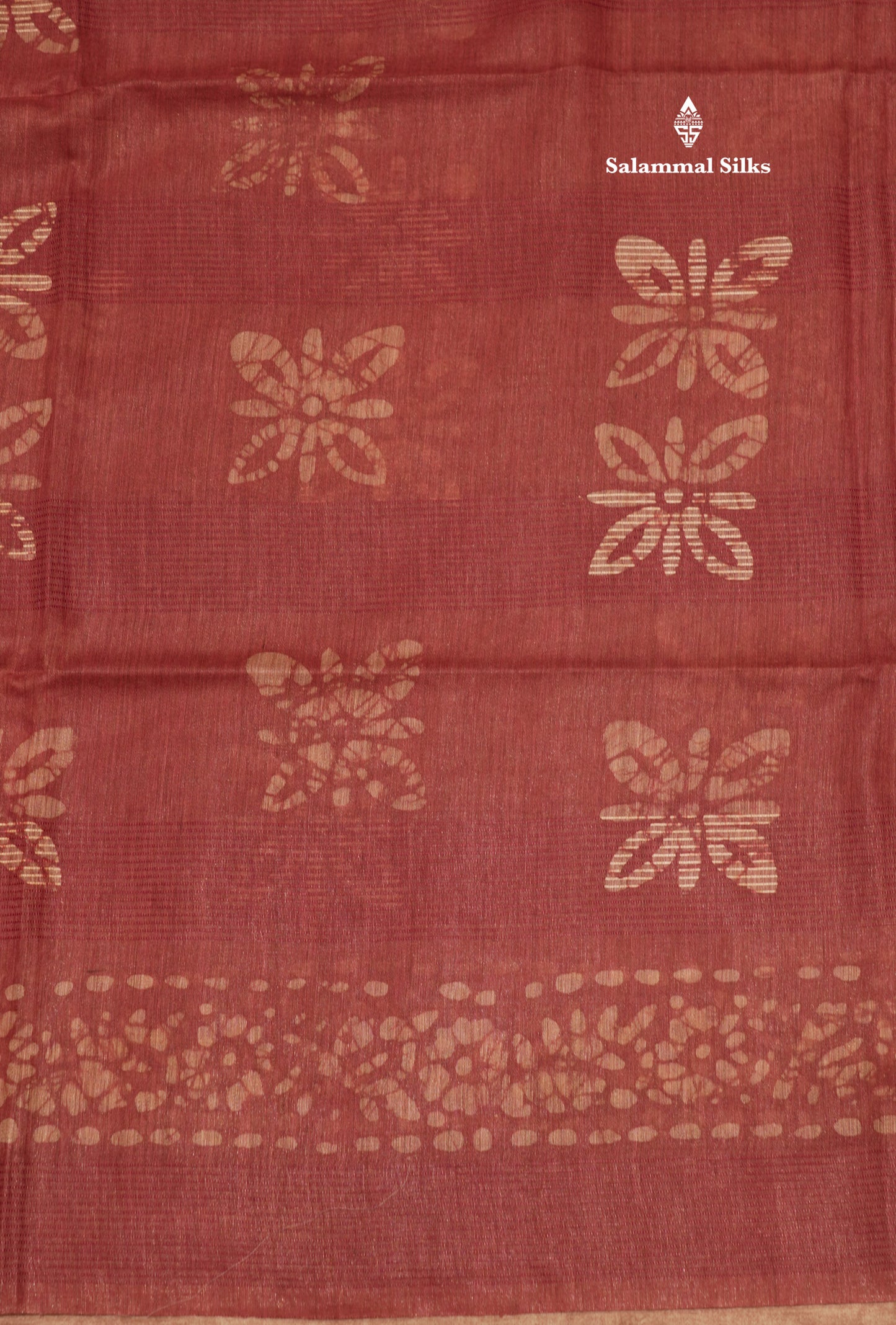 Brown Colour  Printed Pure Cotton With Mustard Yellow Blouse