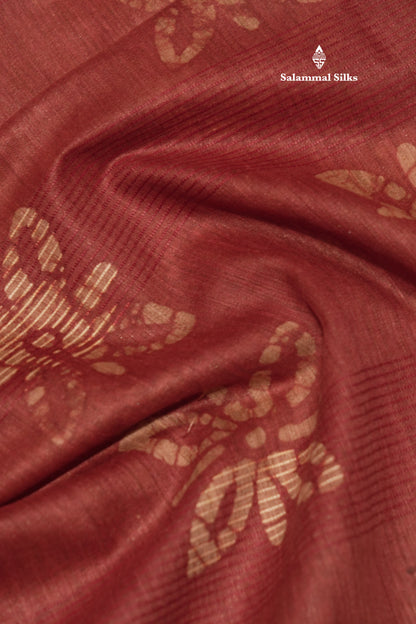 Brown Colour  Printed Pure Cotton With Mustard Yellow Blouse
