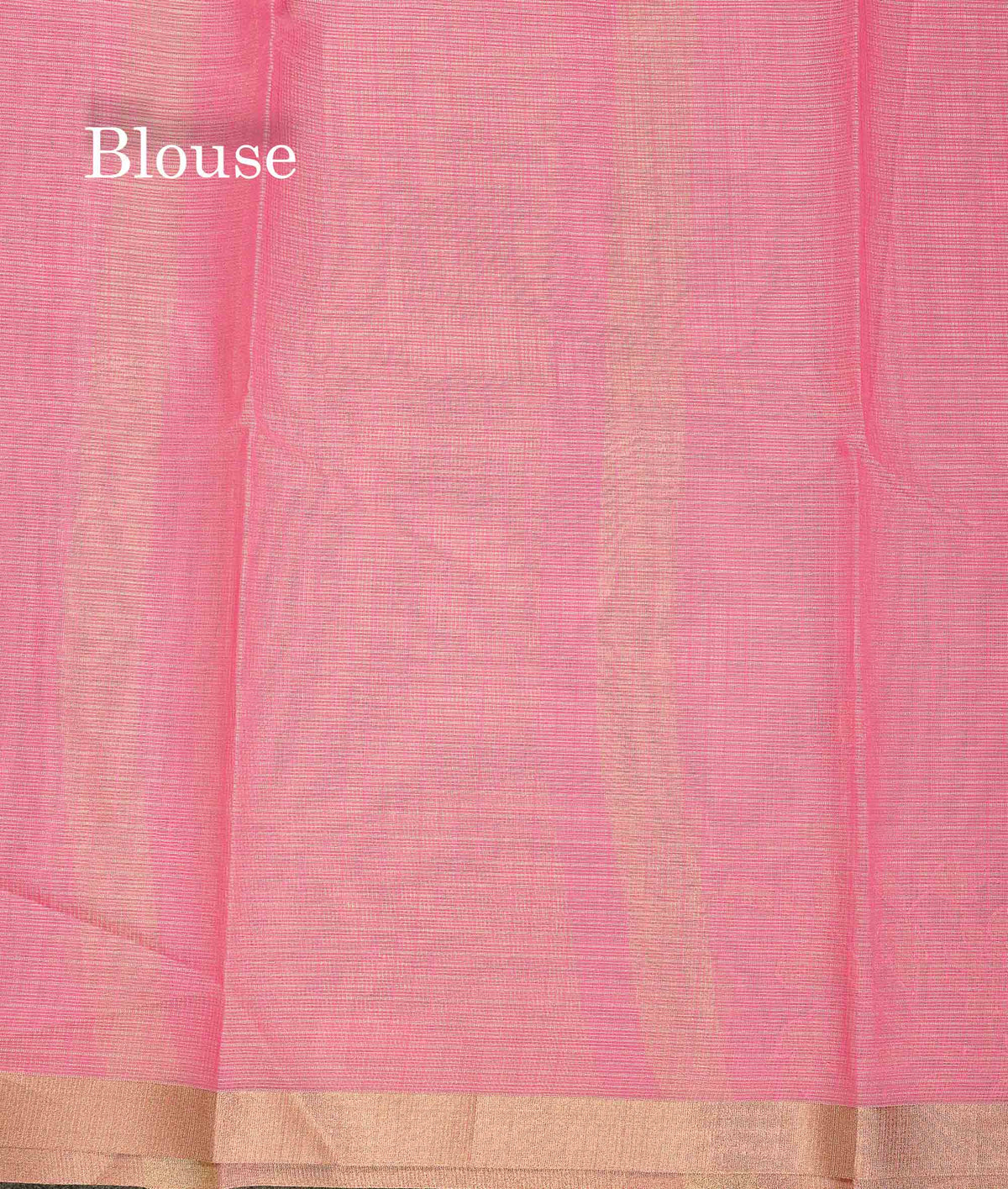 Cotton Mix Saree - Light Pink Colour Body Embroidery Design With Small Ribbon Border