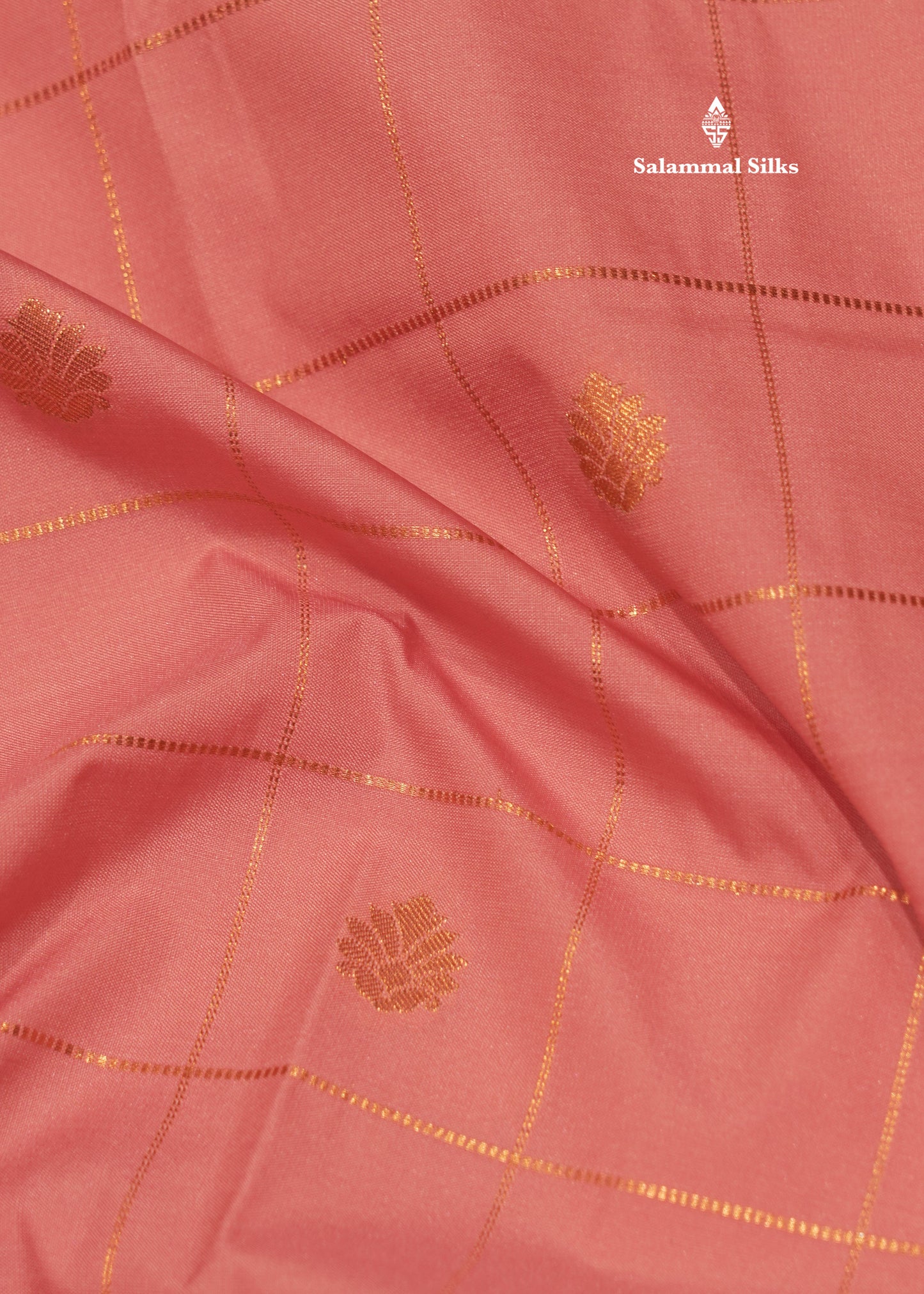 Pink Colour Semi Silk Saree With Dark Navy Blue Border