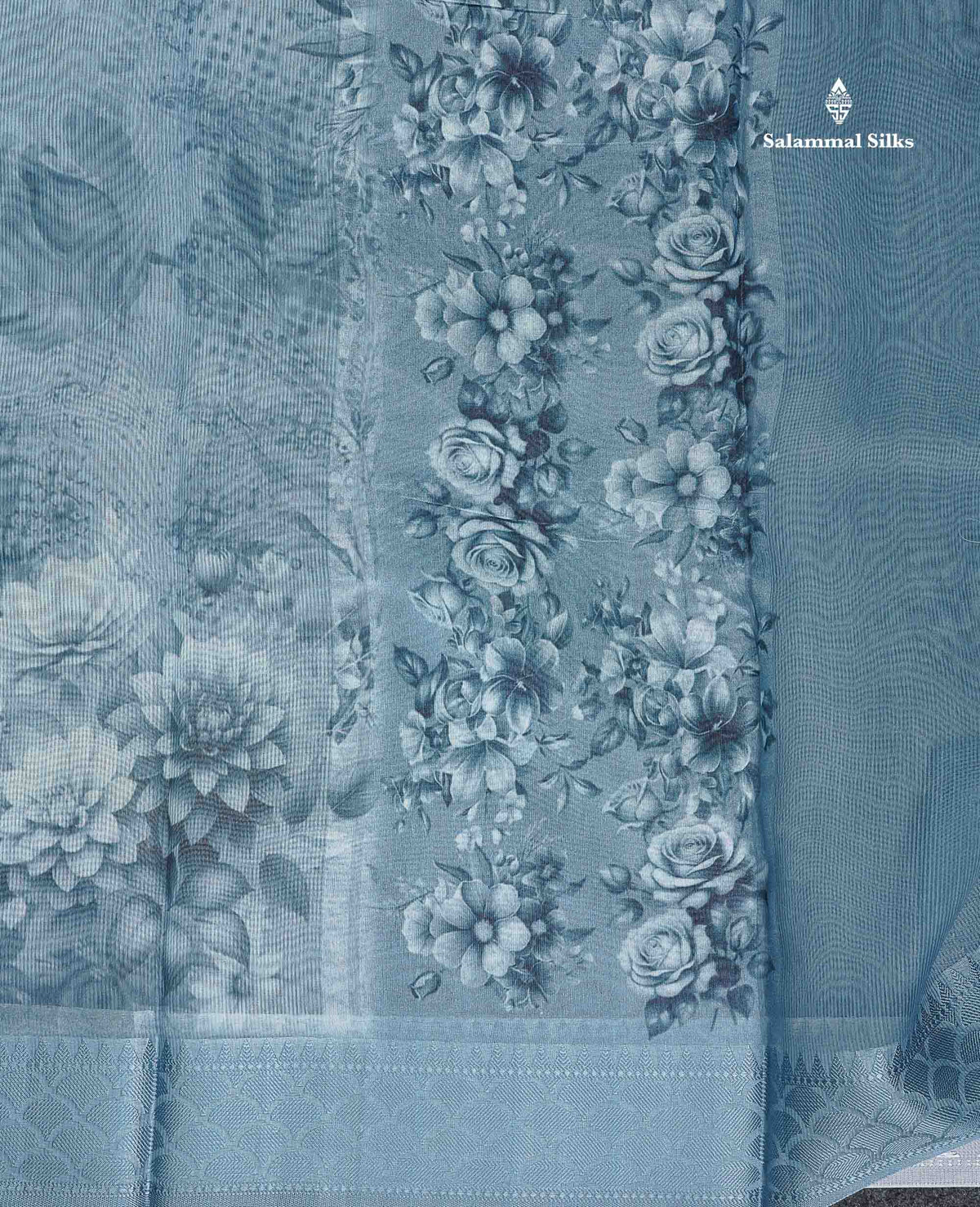 Kota Cotton Saree - Light Brown Colour Body With Fancy Border