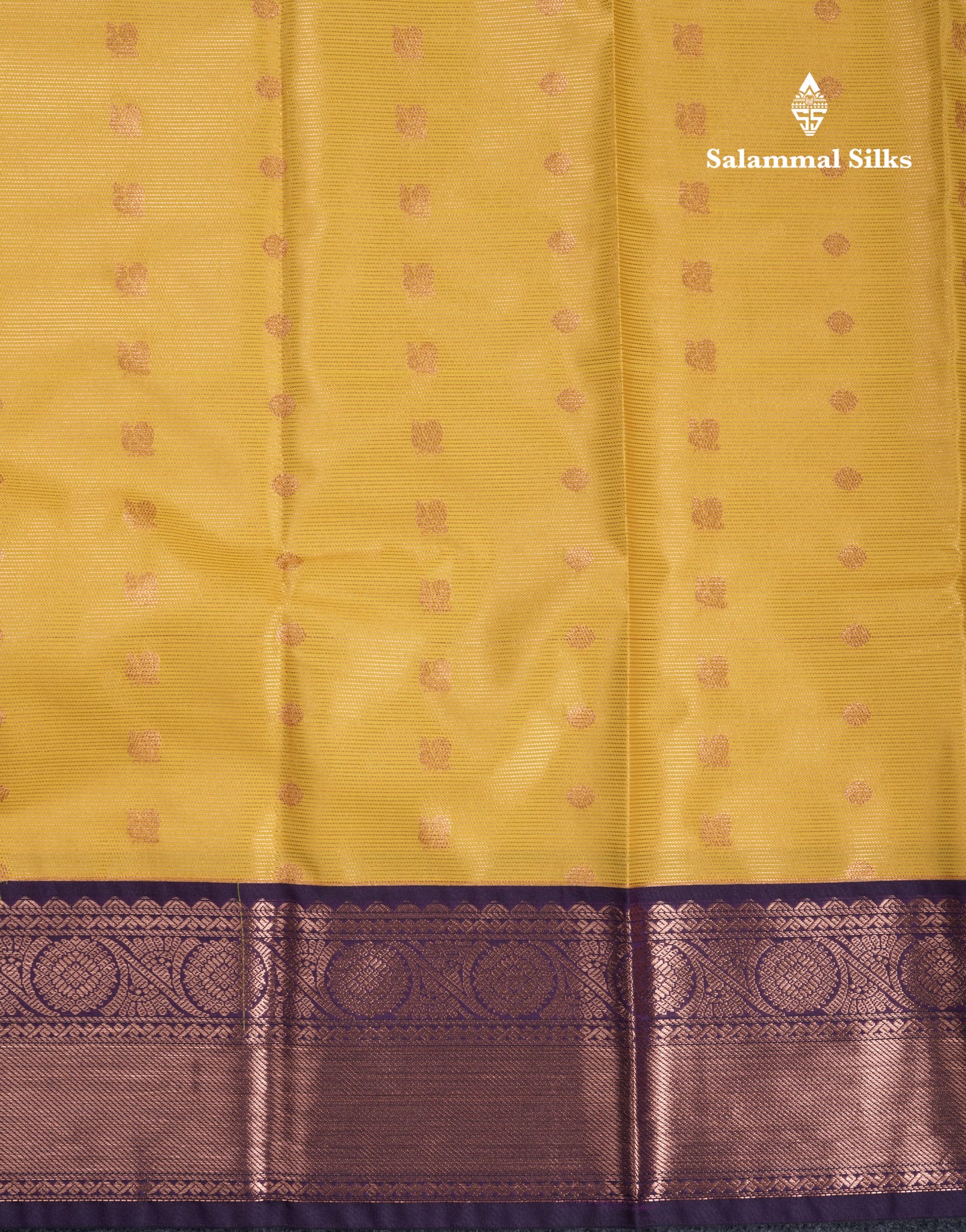 Peach Pink Vairaoosi Lines Semi Silk Saree With Contrast Sapphire Green Border